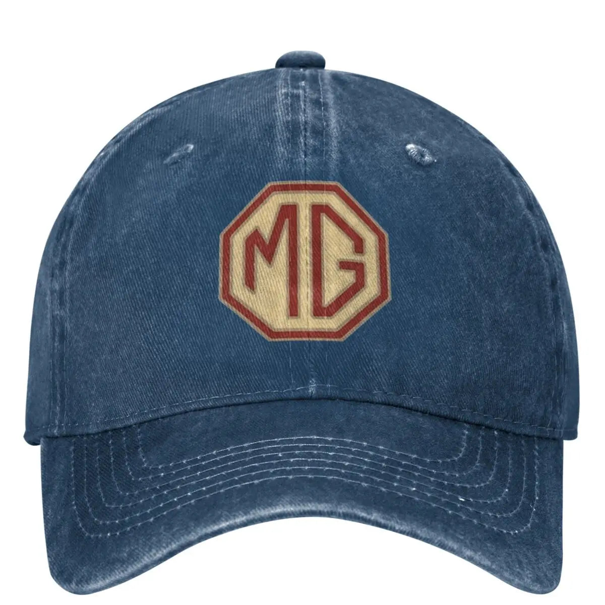 Vintage MG Logo Baseball Cap Merchandise Retro Distressed Denim Washed Dad Hat Men Women Summer Caps Hat