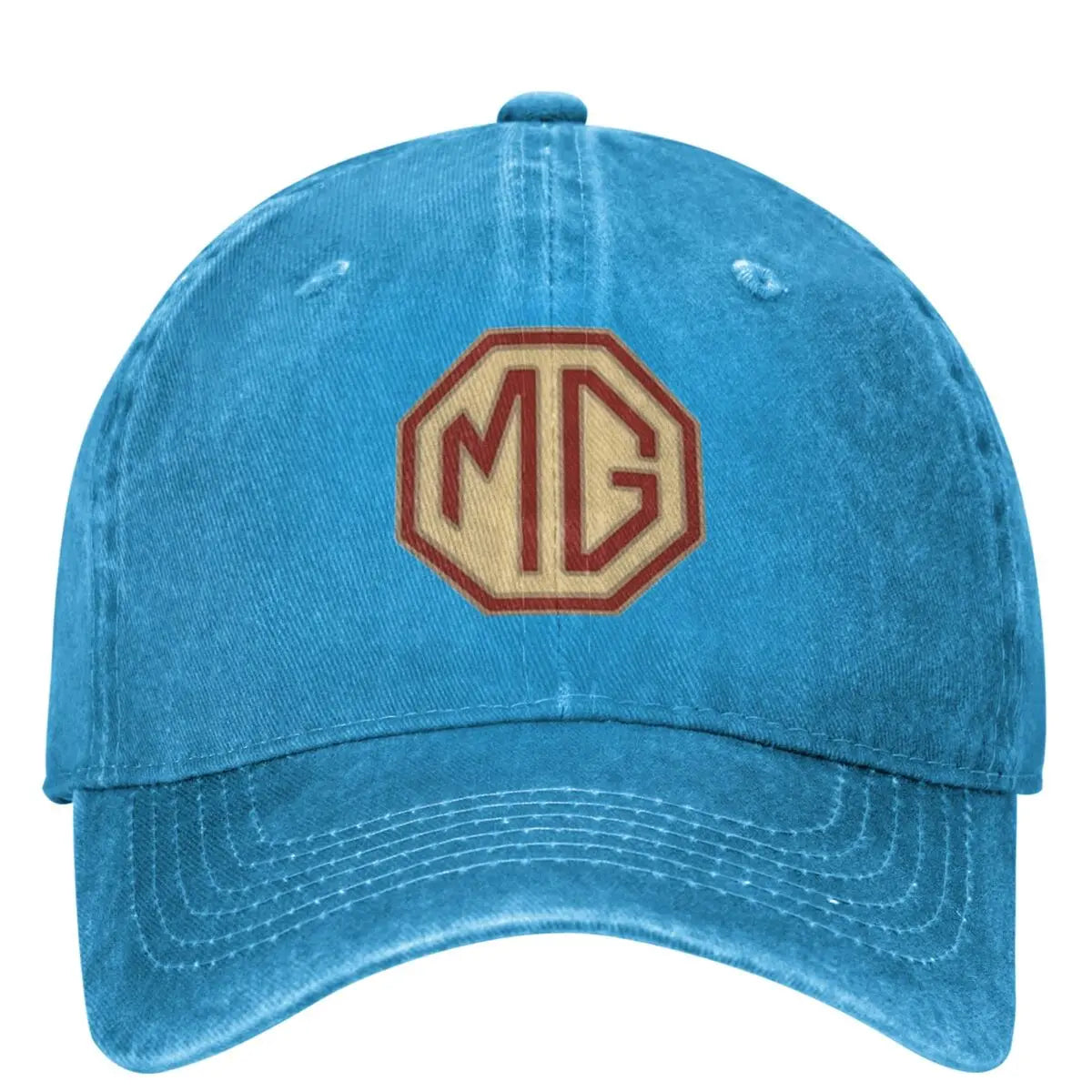 Vintage MG Logo Baseball Cap Merchandise Retro Distressed Denim Washed Dad Hat Men Women Summer Caps Hat