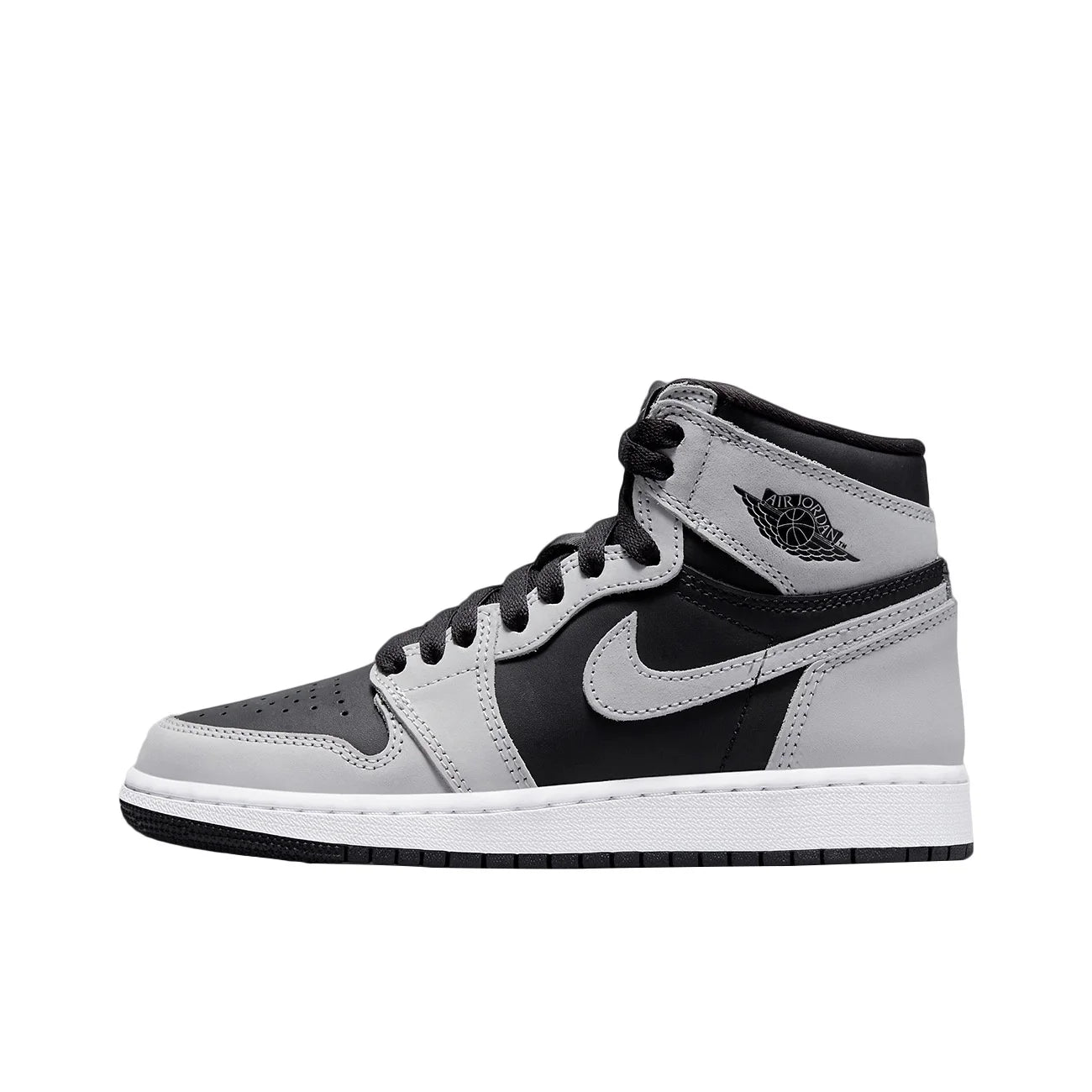 Nike Air Jordan 1 Men's and Women's Fashion Retro Trend Comfortable Casual Anti-slip Wear Sports Casual Shoes Red and White